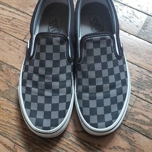Mens checkered VANS